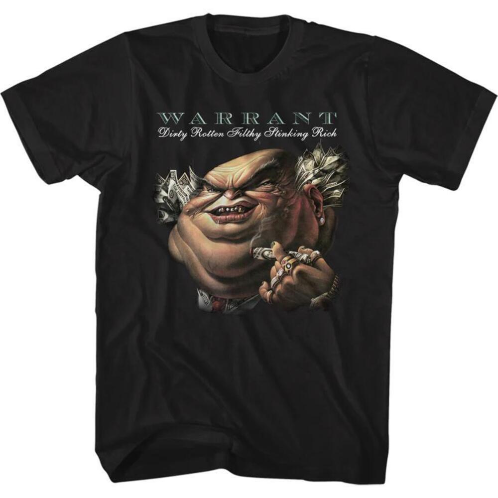 Dirty Rotten Filthy Stinking Rich Warrant Tshirt